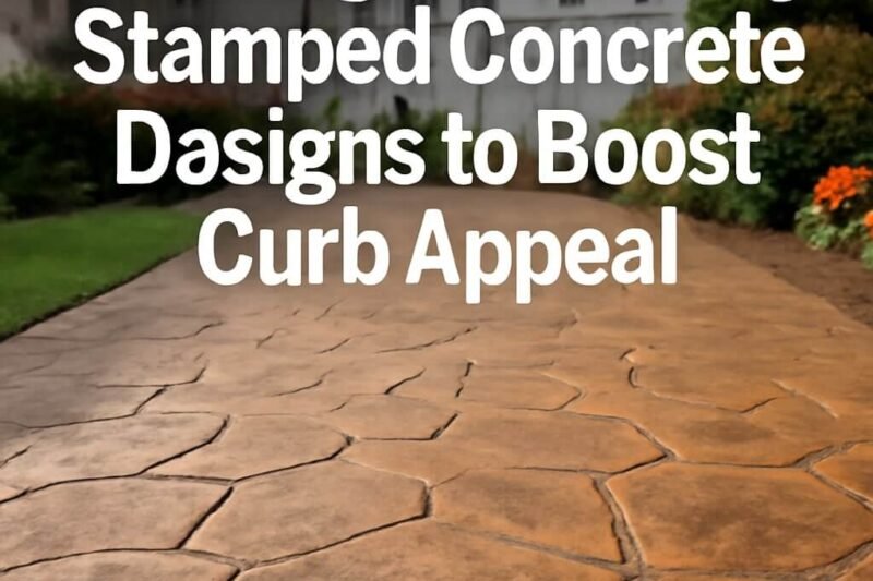 Budget-Friendly Stamped Concrete Designs to Boost Curb Appeal: 15 Stunning Ideas