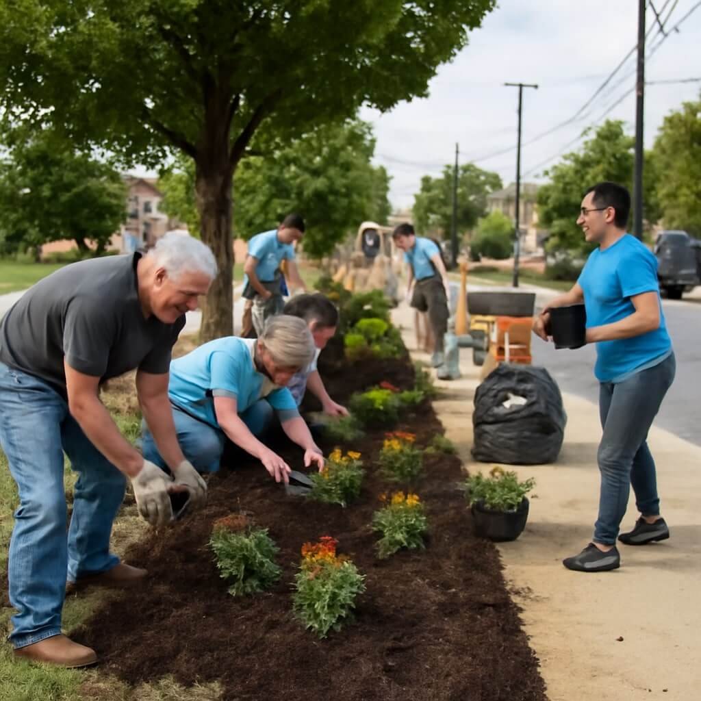 How to Launch a Community Curb Beautification Plan