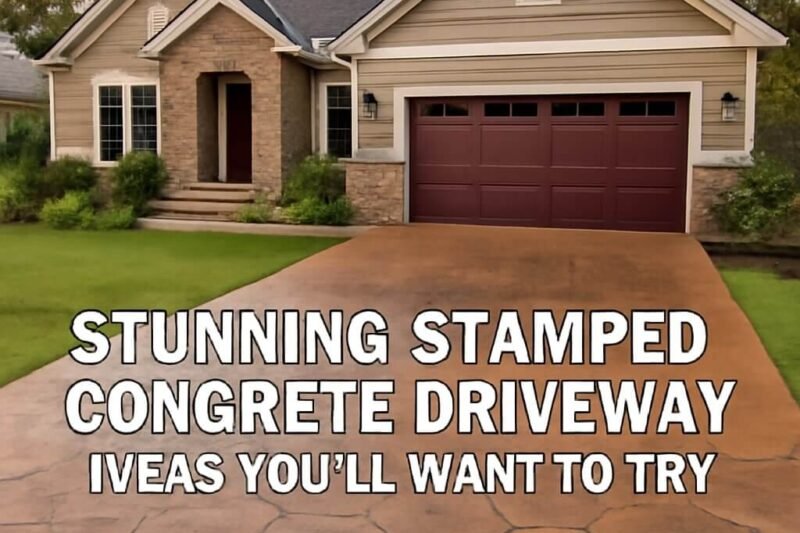 Stunning Stamped Concrete Driveway Ideas You’ll Want to Try: 21 Power-Packed Inspirations for Your Home