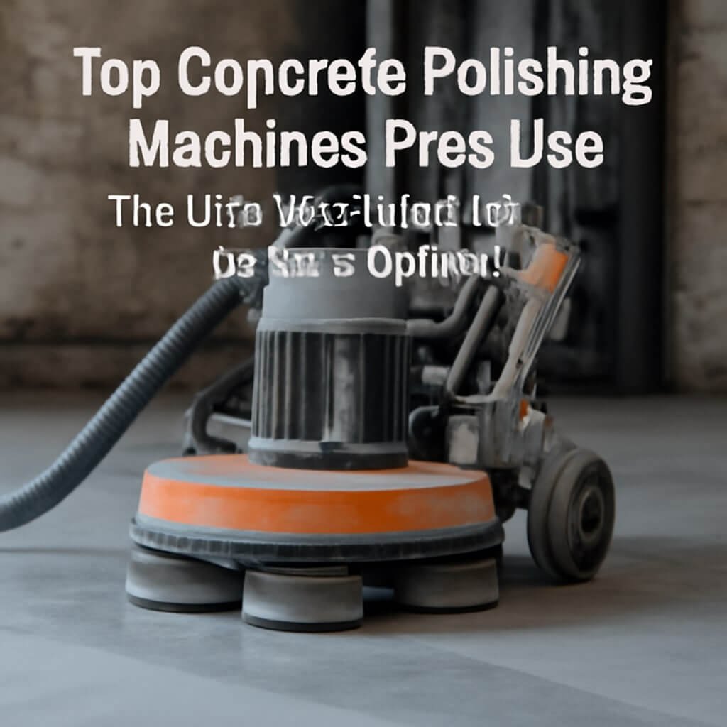 Top Concrete Polishing Machines Pros Use