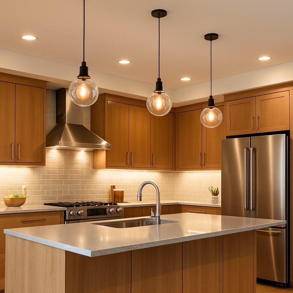 Brighten Up with Modern Kitchen Lighting Ideas