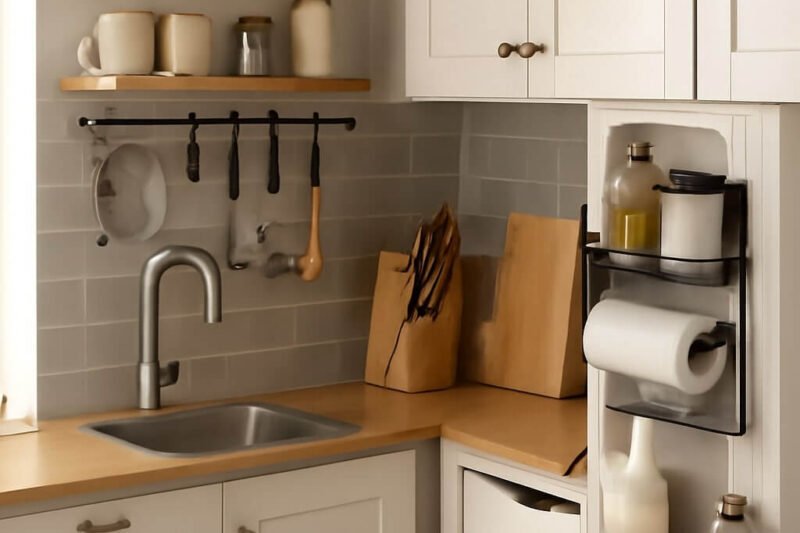 Clever Small Kitchen Storage Solutions That Work
