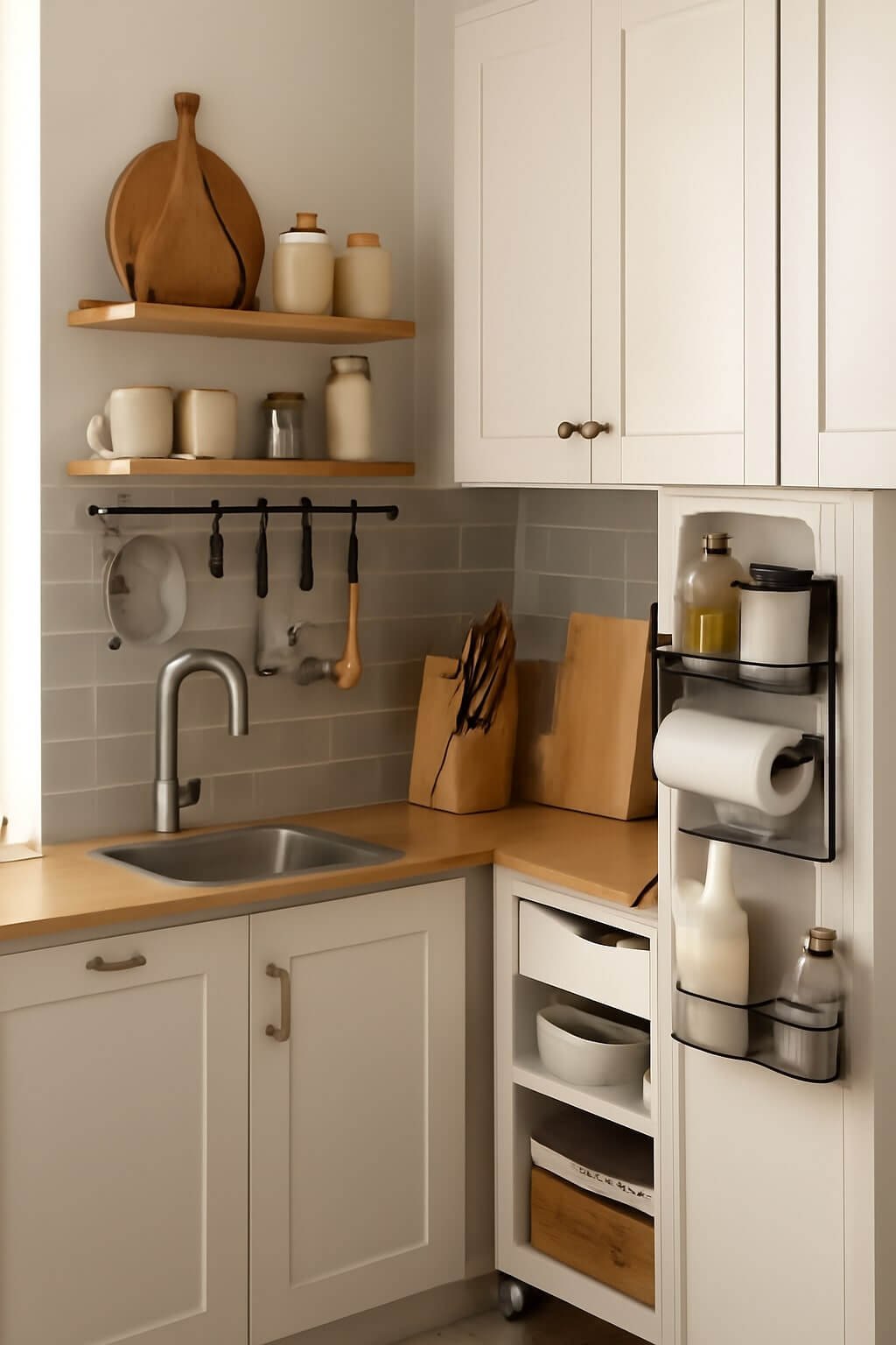 Clever Small Kitchen Storage Solutions That Work