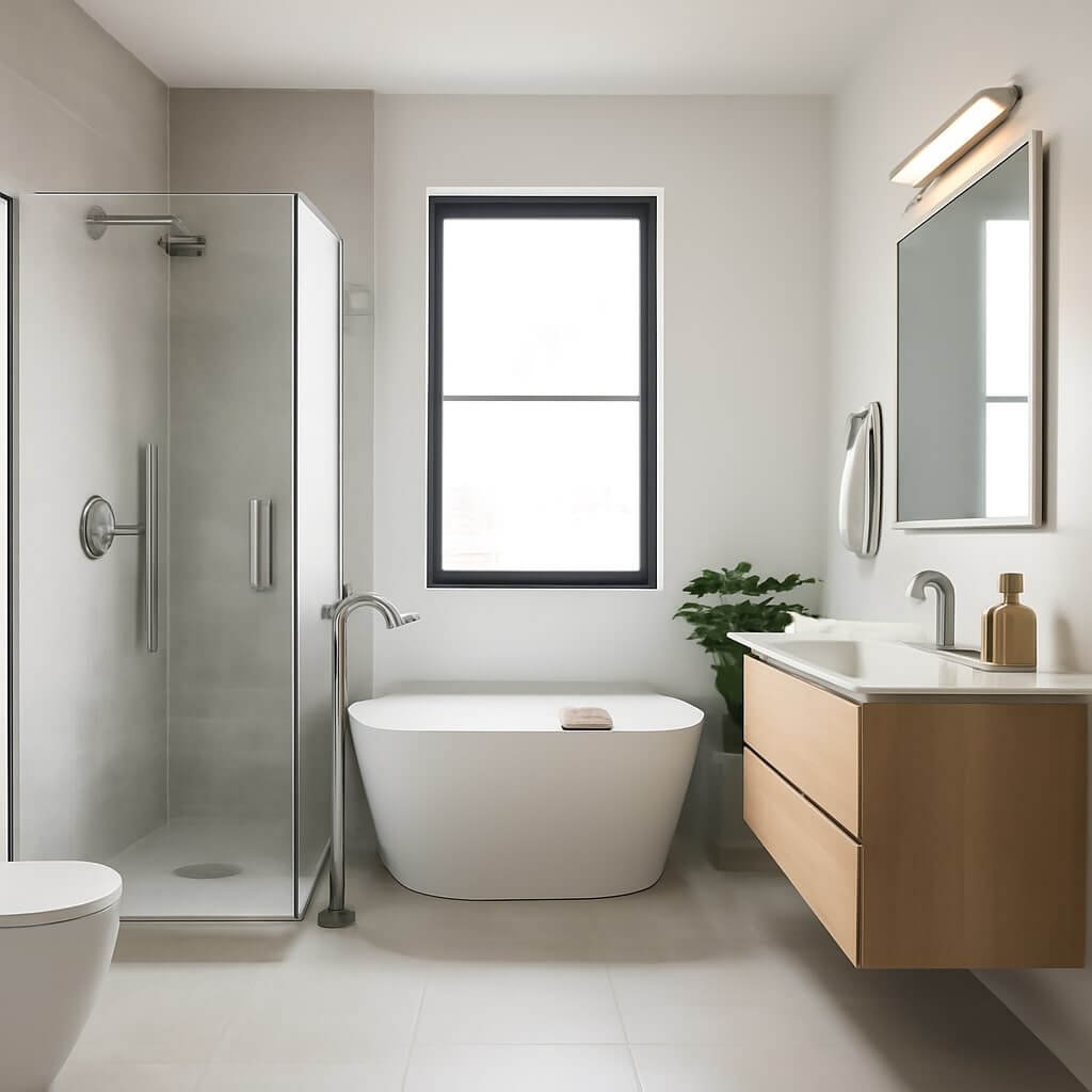 Create a Stylish Contemporary Bathroom with These Tips