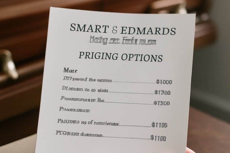 What Are Smart & Edwards Funeral Home Pricing Options?