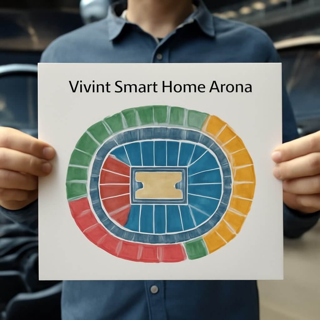 What Does the Vivint Smart Home Arena Map Reveal About Seating